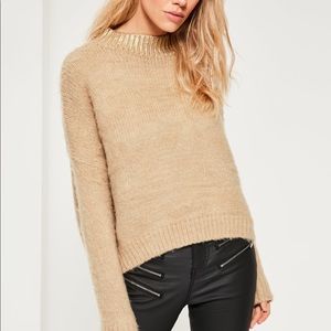 Missguided Camel Sweater